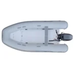 AB Navigo 12 VS fiberglass RIB with forward hull design