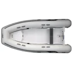 AB Navigo 13 VS fiberglass RIB with forward hull design