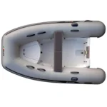 AB Navigo 8 VS fiberglass RIB with forward hull design