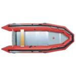 Achilles SG-156 inflatable boat with rigid deck and large tubes