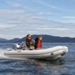 Achilles aluminum hull inflatable boat with Hypalon tubes