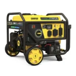 Champion 4000 Watt Tri Fuel Portable Generator with electric start and wheel kit
