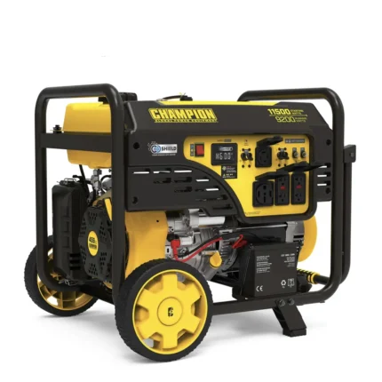 Champion 9200 Watt Portable Generator open frame with remote start