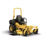 Commercial zero turn mower with Kawasaki FX921V 31 HP engine