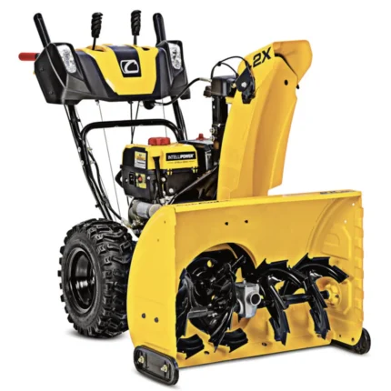 Cub Cadet 2X 28 inch IntelliPower snow blower clearing deep snow