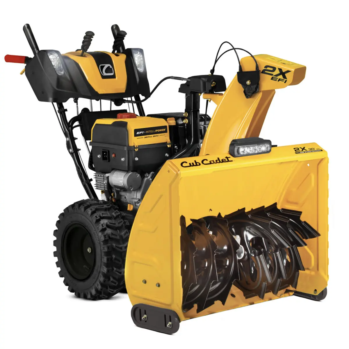 Cub Cadet 2X 30 inch IntelliPower EFI snow blower clearing deep snow Cub Cadet 2X 30 inch IntelliPower EFI snow blower clearing deep snow