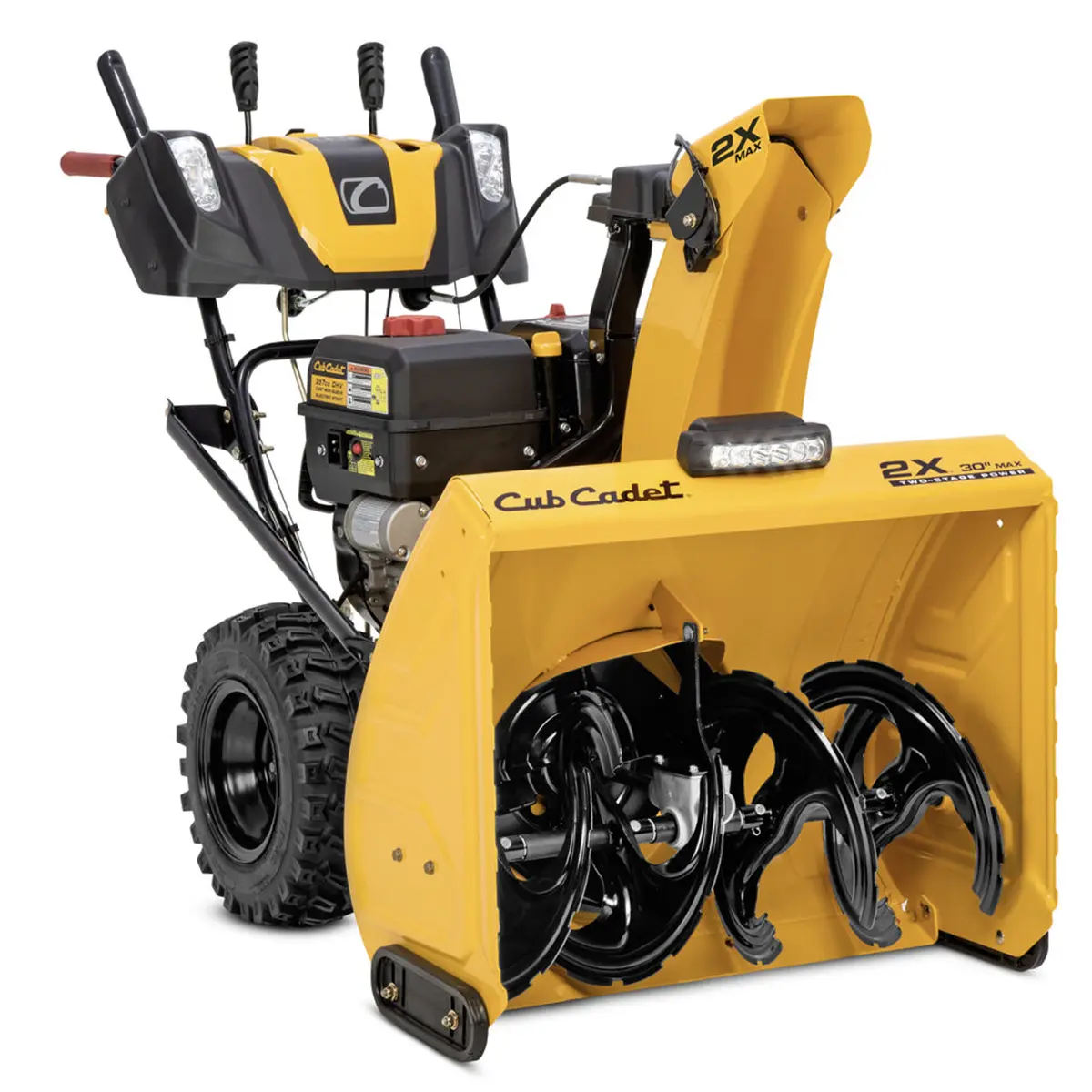Cub Cadet 2X 30 inch MAX snow blower clearing deep snow Cub Cadet 2X 30 inch MAX snow blower clearing deep snow