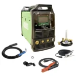 Everlast Cyclone 212 MIG Stick Welder front panel with digital color display
