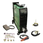 Everlast Typhoon 500 AC DC TIG Welder industrial power source with cart
