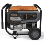 Generac GP Series 8125W gas portable generator with wheels and handle
