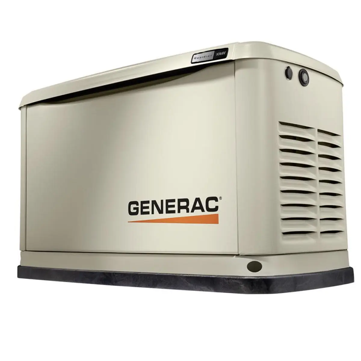 Generac Guardian 10kW home standby generator outdoor installation Generac Guardian 10kW home standby generator outdoor installation
