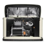 Generac Guardian 22kW generator with 200 amp switch residential backup system