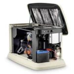 Generac Guardian 22kW home standby generator outdoor enclosure