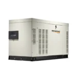 Generac Protector 25kW liquid cooled standby generator outdoor installation