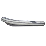 High capacity aluminum inflatable tender for yachts