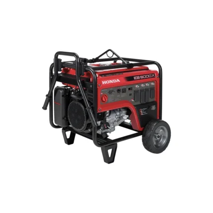 Honda 5000 watt industrial generator OSHA compliant jobsite