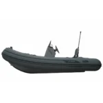 Lightweight aluminum RIB with Yamaha 25hp outboard