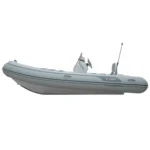 Lightweight aluminum RIB with Yamaha 40hp outboard