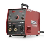 Lincoln Invertec V276 Tweco welder structural steel welding setup