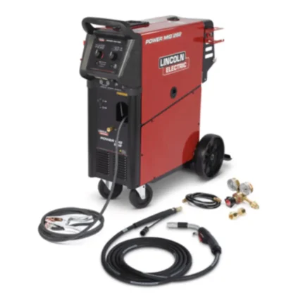 Lincoln POWER MIG 262 MIG Welder industrial shop setup