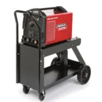 Lincoln Square Wave TIG 200 portable TIG welder workshop setup