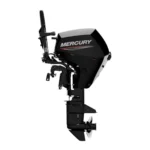 Mercury 20hp EFI tiller steering outboard side view