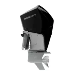 Mercury 300L Verado DTS outboard motor side profile