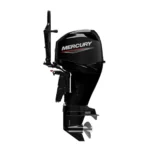Mercury 60ELHPT four stroke EFI outboard engine side view