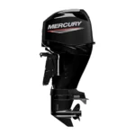 Mercury 60ELPT four stroke EFI outboard engine side view
