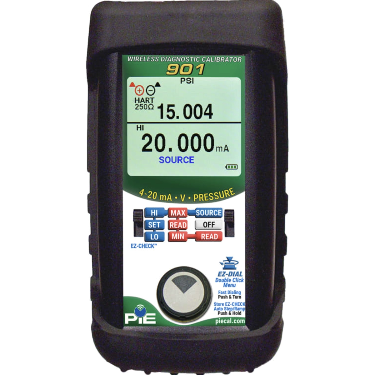PIE 901 Wireless Diagnostic Calibrator PIE 901 Wireless Diagnostic Calibrator