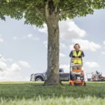 STIHL RM 655 YS lawn mower mono comfort handlebar