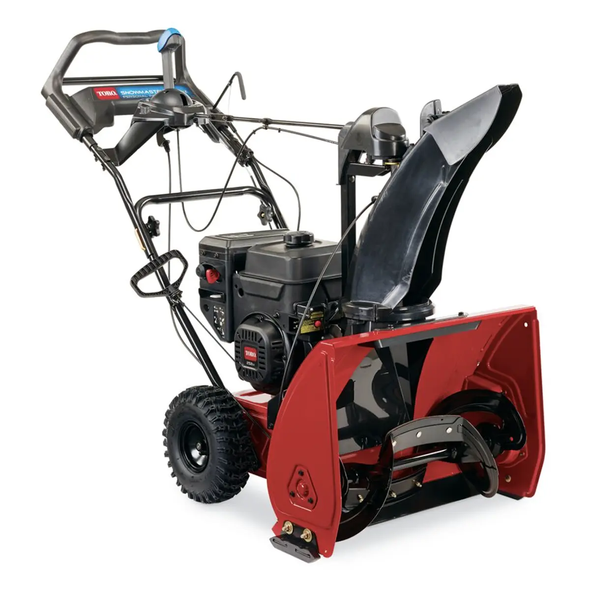 Toro 24 inch SnowMaster 824 QXE snow blower front view Toro 24 inch SnowMaster 824 QXE snow blower front view