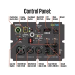 Westinghouse WGen14500DFc heavy duty portable control panel