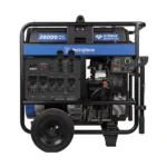 Westinghouse WGen20000c portable generator with wheels and lift bracket