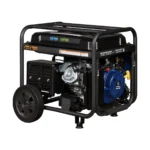 Westinghouse WGen7500DFc portable generator with wheels and handle