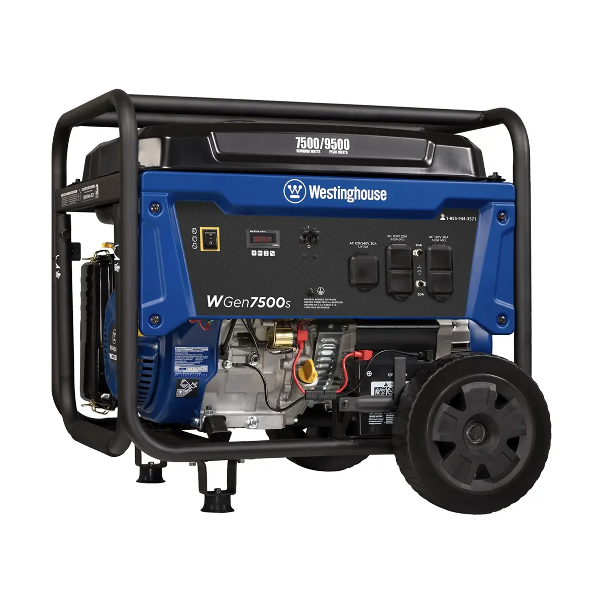 Westinghouse WGen7500s portable generator gasoline design Westinghouse WGen7500s portable generator gasoline design