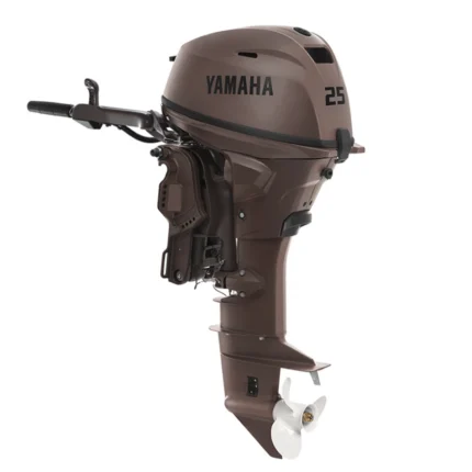 Yamaha 25HP Outboard F25LWHC3 Matte Brown