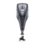 Yamaha F300XSB offshore outboard with electric steering