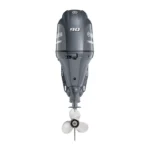 Yamaha F90XB EFI outboard engine on fishing boat