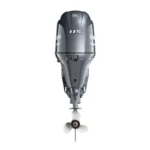 Yamaha LF115XB counter rotation outboard on fishing boat