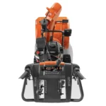husqvarna st 227 snow blower with heavy tread tires and LED headlight