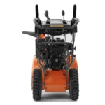 husqvarna st 327 snow blower two stage auger and chute control system