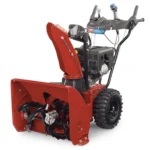 toro 24 inch power max 724 oe gas snow blower steel chute and auger system